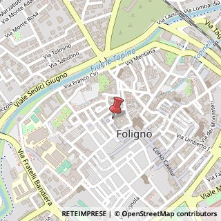 Mappa Piazza del Grano, 38, 06034 Foligno, Perugia (Umbria)