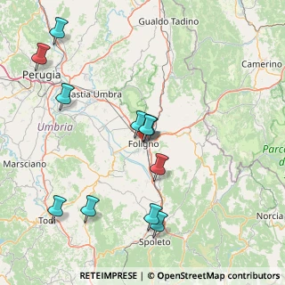 Mappa Piazza del Grano, 06034 Foligno PG, Italia (18.39818)