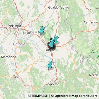 Mappa Via di Piazza del Grano, 06034 Foligno PG, Italia (3.36727)