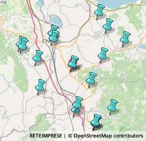 Mappa Via Belvedere, 06062 Città della Pieve PG, Italia (9.494)