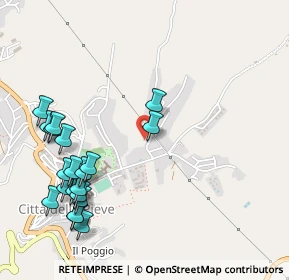 Mappa Via Belvedere, 06062 Città della Pieve PG, Italia (0.6385)