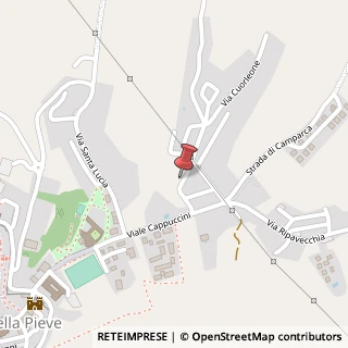 Mappa Via Belvedere, 3, 06062 Città della Pieve, Perugia (Umbria)