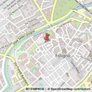 Mappa Portico delle Conce, 06034 Foligno PG, Italia, 06034 Foligno, Perugia (Umbria)