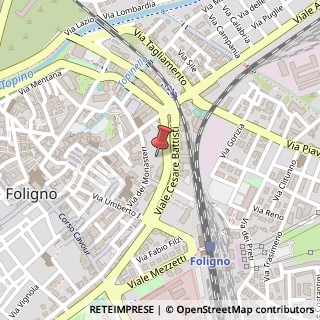 Mappa Via Guglielmo Oberdan, 123, 06034 Foligno, Perugia (Umbria)