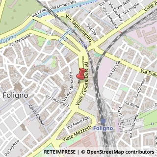 Mappa Via Guglielmo Oberdan, 125, 06034 Foligno, Perugia (Umbria)