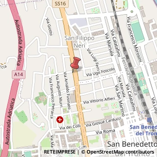 Mappa Corso Giuseppe Mazzini, 217, 63074 San Benedetto del Tronto, Ascoli Piceno (Marche)