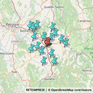 Mappa 1, 06034 Foligno PG, Italia (9.87579)