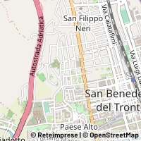 Kartta San Benedetto del Tronto