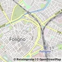 Karte Foligno