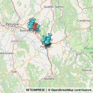 Mappa Via Trasimeno, 06034 Foligno PG, Italia (8.84538)