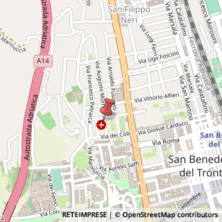 Mappa Via Augusto Murri, 1, 63039 San Benedetto del Tronto, Ascoli Piceno (Marche)