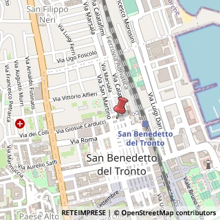 Mappa Piazza garibaldi 22, 63039 San Benedetto del Tronto, Ascoli Piceno (Marche)