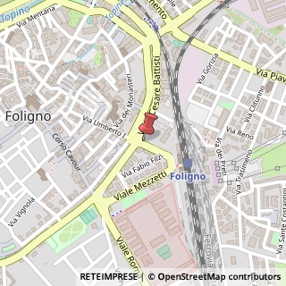 Mappa Via Flavio Ottaviani, 3, 06034 Foligno, Perugia (Umbria)