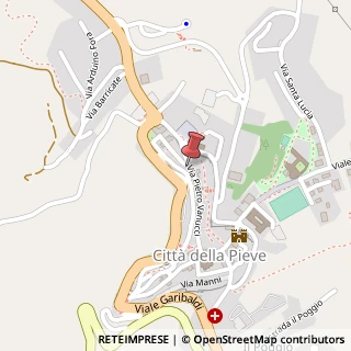 Mappa Via Pietro Vannucci, 23, 06062 Città della Pieve, Perugia (Umbria)