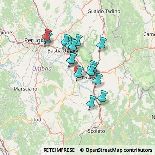 Mappa Via Lago di Fiastra, 06034 Foligno PG, Italia (11.38588)