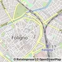 Mapa Foligno