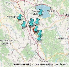 Mappa Via Roma, 06062 Città della Pieve PG, Italia (8.56667)