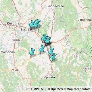 Mappa Via Nazario Sauro, 06034 Foligno PG, Italia (8.93231)