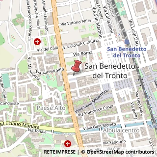 Mappa Piazza Nardone, 10, 63074 San Benedetto del Tronto, Ascoli Piceno (Marche)