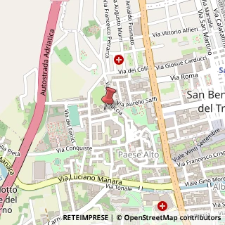 Mappa Via Benvenuto Cellini, 19, 63074 San Benedetto del Tronto, Ascoli Piceno (Marche)