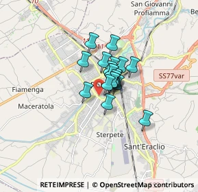 Mappa Passaggio Canapè, 06034 Foligno PG, Italia (0.8915)