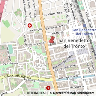 Mappa Piazza Nardone, 19, 63074 San Benedetto del Tronto, Ascoli Piceno (Marche)