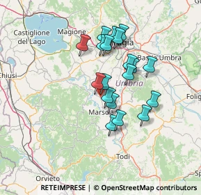 Mappa Via 24 Maggio, 06055 Marsciano PG, Italia (11.68368)