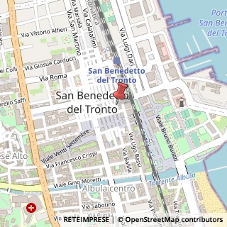 Mappa Via Bezzecca,  15, 63039 San Benedetto del Tronto, Ascoli Piceno (Marche)