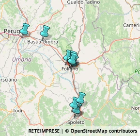 Mappa Via dell'Ospedale, 06034 Foligno PG, Italia (12.13273)