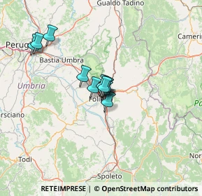 Mappa Via della Quintana, 06034 Foligno PG, Italia (8.49182)