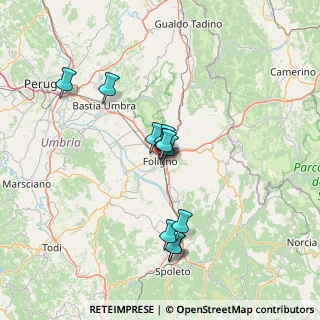 Mappa Via Topinello, 06034 Foligno PG, Italia (12.13273)