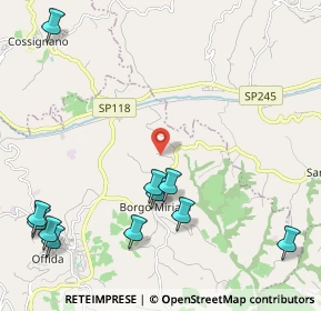 Mappa Unnamed Road, 63073 Borgo Miriam AP, Italia (2.88818)