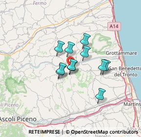 Mappa Unnamed Road, 63073 Borgo Miriam AP, Italia (4.57)