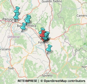 Mappa Via XX Settembre, 06034 Foligno PG, Italia (10.56333)