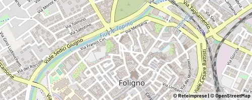 Mappa Foligno