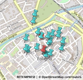 Mappa Via Venti Settembre, 06034 Foligno PG, Italia (0.183)