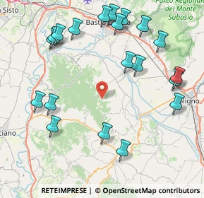 Mappa Via delle Pianate - S. Sisto, 06031 Bevagna PG, Italia (10.2355)