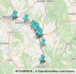 Mappa Foligno, 06034 Foligno PG, Italia (11.42462)