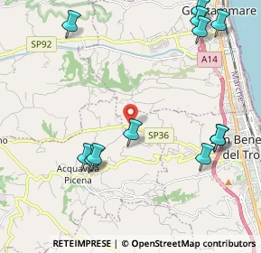 Mappa SP 36 Lungalbula, 63075 San Benedetto del Tronto AP (2.68167)