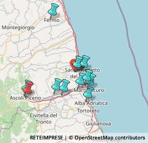 Mappa SP 36 Lungalbula, 63075 San Benedetto del Tronto AP (11.92083)