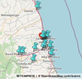 Mappa SP 36 Lungalbula, 63075 San Benedetto del Tronto AP (11.08462)