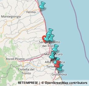 Mappa SP 36 Lungalbula, 63075 San Benedetto del Tronto AP (13.66182)