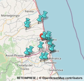 Mappa SP 36 Lungalbula, 63075 San Benedetto del Tronto AP (11.54333)