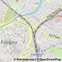 Kartta Foligno