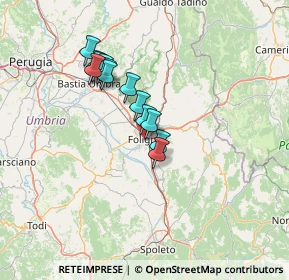 Mappa Via Santa Caterina, 06034 Foligno PG, Italia (11.23077)
