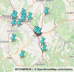 Mappa Via Santa Caterina, 06034 Foligno PG, Italia (15.36529)