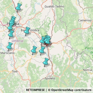 Mappa Le Scale di Porta Romana, 06034 Foligno PG, Italia (16.786)