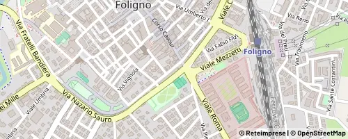 Mappa Foligno