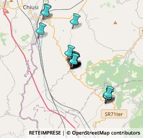 Mappa Via Francesco Melosio, 06062 Città della Pieve PG, Italia (2.321)