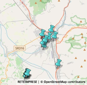 Mappa Via Monte Cucco, 06034 Foligno PG, Italia (4.56267)